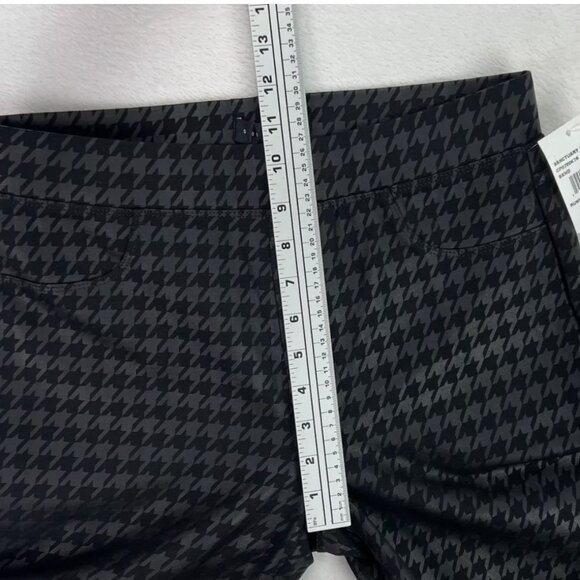 Sanctuary Anthropologie Houndstooth Runway Leggings Pants Black & Gray NWT - Picture 15 of 16